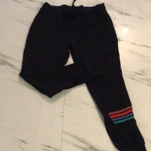 Knit riot joggers